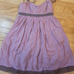 ANN TAYLOR LOFT DRESS PINK SIZE 4